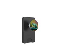 Colorful Chameleon Reptile Wildlife Animal Lizard PopSockets PopWallet for MagSafe