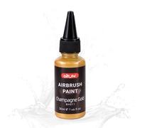 Colorful Champagne Gold Airbrush Paint - Ready to Spray Acrylic Paint, Water-Based Air Brush Painting Set for Metal, Plastic Models, Leather by Artist & Beginner