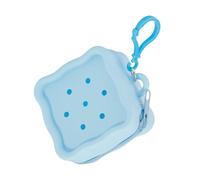 Colorful Change Pouches Silicone Coin Organizers with Zipper Top Lovely Kids Accessory Silicone Card Holder Girls Cartoon Money Bag