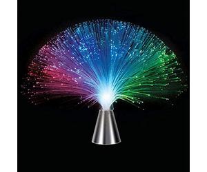 Colorful Changing Fiber Optic Fountain LED Night Light Star Sky Lamp Home Decorations for Festivals (Color)
