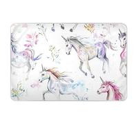 Colorful Chic Unicorns Extra Large Resuable Training Pee Pads for Kids Highly Absorbent Baby Diaper Changing Pad Non-Slip Travel Mattress for Children Adults Pets 52" L x 34" W