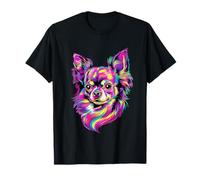 Colorful Chihuahua Art Cute Chihuahua Dog Lover Pet Owner T-Shirt