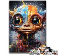 Colorful Chihuahua Jigsaw Puzzles for Adults 1000 Piece,Challenging Game Gifts for Is Ideal As A Gift for The Whole Family (50x75cm)