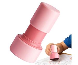 Colorful Child Clock, Engaging Teaching Stamp, Portable with Learning Feature, Interactive Classroom Art Toy, Playful Design Scrapbook Tool, Educational Accessory for Holiday and School Party