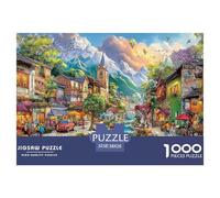 Colorful Chinese Street with Snail DecorationsHerculean Jigsaw Puzzles for Adults A 1000-Piece (Advanced) Epic of Impossible, Hard, And Difficult Challenging Puzzle Games - The Supreme Gift for Puzzl