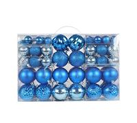 Colorful Christmas Ball 100pcs/box Tree Baubles Box Package Tree Decoration Hanging Christmas Ball Ornament