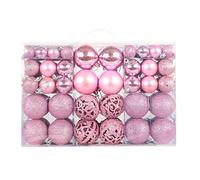 Colorful Christmas Ball Ornament 100pcs/box Hanging Pendant Ornament Baubles Balls Christmas Set