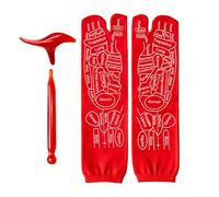 Colorful Christmas Socks, Soft Christmas Socks | Breathable English Christmas Socks | Cute Massage Socks with Tools, Massage Accessories for Home