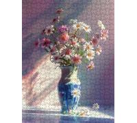 Colorful Chrysanthemum Jigsaw Puzzle 4000 Piece, Puzzles for Adults 4000, The Impossible Challenge, Jigsaw Puzzle Games Classic Educational, Wooden Puzzles, for Home Wall Decoration Gift FNKL1-116