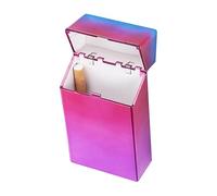 Colorful Cigarettes Case - Cigarettes Storage Box, Extra-Large Protective Holder, Gradient Color | Case for Travel, Pockets, Bags, Offices, Outdoors, Daily Use, Commutes, Social Gatherings