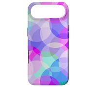 Colorful Circles Light Pink Blue Purple Pattern Shapes Mania Case for iPhone Air