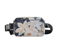 Colorful Classical Embroidery Textures Fashion Crossbody Bag Waist Packs for Men Women Large Capacity Crossbody Shoulder Bag with Adjustable Strap for Cycling Hiking Gym
