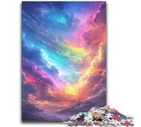 Colorful Clouds Puzzles for Teenagers Teens 2000pc Puzzle,Family Game Stress Reliever Difficult Challenge Great Gifts And Toys (70X100cm)