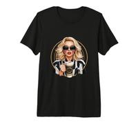 Colorful Coffee Motif for Coffee Friends Premium T-Shirt