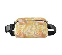 Colorful Collage Waist Bag Contemporary Natural Fashion Waist Bag for Women Men Teens Mini Anti-theft Shoulder Bag with Adjustable Strap for Travel, Gym, multi-coloured, 1 size, Waist Bag