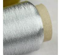 Colorful Computer -Stitch Embroidery Threads 3200M Sewing Thread Line Durable Overlock Textile Metallic Yarn Woven Line-Silver - 02