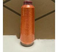 Colorful Computer -Stitch Embroidery Threads 3200M Sewing Thread Line Durable Overlock Textile Metallic Yarn Woven Line-Orange - 64