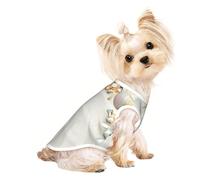 Colorful Conches And Seashells Small Dog Pet Clothes, Breathable Lightweight Soft Vest, Exquisite Personality Appearance.Good Warmth Retention.