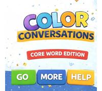 Colorful Conversations: A Coloring Book for Emerging Communicators