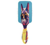 Colorful Cool Cat Hair Brush, Anti Static Hair Brush, Hairbrush Healthy, Hairbrush Modern