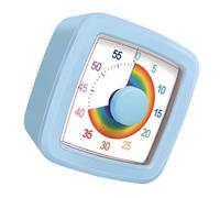 Colorful Countdown Timer 60 Minutes Visual Desk Time Management Tool with Rainbow Disk Kids Gift Countdown