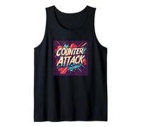 Colorful Counter Attack Costume Tank Top