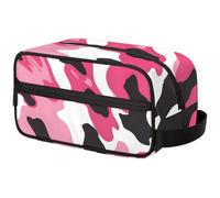 Colorful Cow Print Travel Toiletry Bag for Men ，Animal Cow Pattern Hanging Dopp Kit - Waterproof Shaving Bag Bathroom Bags Wash Bag for Toiletries Accessories