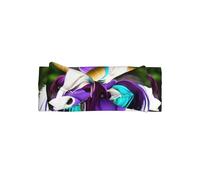 Colorful cow's head Printed baby bow headband - super soft elastic headband, suitable for newborns, parties, photo shoots and daily wear,