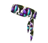 Colorful Cow's Head Sports Head Tie. Comfortable, Breathable, Fashionable, Unisex, Suitable for Running, Yoga, Fitness and Other Sports.