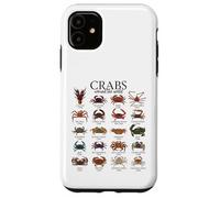 Colorful Crab Species - Crabs Case for iPhone 11