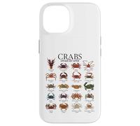 Colorful Crab Species - Crabs Case for iPhone 14