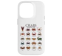 Colorful Crab Species - Crabs Case for iPhone 14 Pro