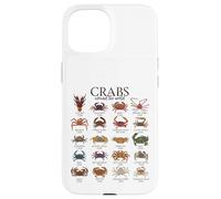 Colorful Crab Species - Crabs Case for iPhone 15