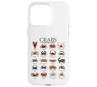 Colorful Crab Species - Crabs Case for iPhone 15 Pro Max