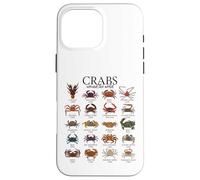 Colorful Crab Species - Crabs Case for iPhone 16 Pro Max