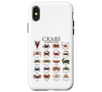 Colorful Crab Species - Crabs Case for iPhone X/XS