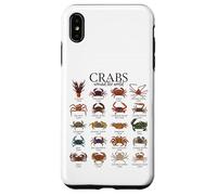 Colorful Crab Species - Crabs Case for iPhone XS Max