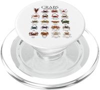 Colorful Crab Species - Crabs PopSockets PopGrip for MagSafe