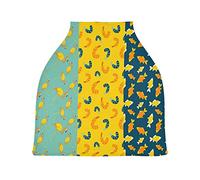 Colorful Crane Stretchy Baby Car Seat Cover,Canopy Nursing Covers,Soft Breathable Windproof Scarf Changepad for Winter Infant Breastfeeding Boys