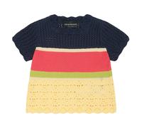 Colorful Crochet Knit T-Shirt 6 Y