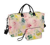 Colorful Crush Travel Hand Bag Carry on Weekender Overnight Bag Sport Training Bag with Toiletry Bag for Gym Foldable