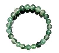 Colorful Crystal Bracelets Elegant Adjustable Link Chain Bracelet For Minimalist Dainty Jewelry Ideal For Daily Wear And With Secure Clasp Design (Green, One Size)