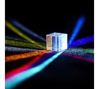 Colorful Crystal Glass Prism X-Cube RGB Dispersion Optical Glass Prisms