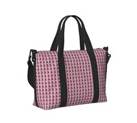 Colorful Cupcakes Rainbow Flower Cake Print Travel Hand Bag for Women Men Foldable Weekend Vacation Journeys Tote Shoulder Bags