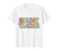 Colorful Design for Dedicated Biology Teacher T-Shirt