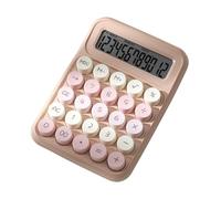 Colorful Desktop Calculator Large LCD Display 12 Digit Mechanical Calculator Electronic For Student Teacher Colorful
