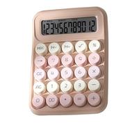 Colorful Desktop Calculator Large LCD Display 12 Digit Mechanical Electronic for Student Teacher Large Display Calculator
