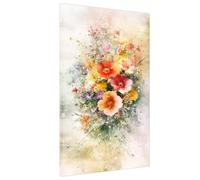 Colorful Diamond Art Flower Diamond Painting Kits Adults，5D DIY Cross Stitch Arts Crafts Pictures Embroidery Crystal Art Kits for Adults Beginner，Hobbies for Women Home Wall Decoration 22x44in Xy-1161