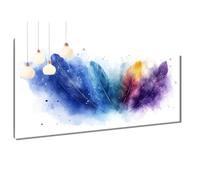 Colorful Diamond Art Kits Adults, 5D Feather Diamond Painting for Adults Kid, DIY Full Round Drill Crystal Art Rhinestone Embroidery Crafts, Gem Art Painting for Room Decor and Gifts 100x200cm T3-595