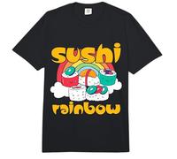 Colorful Diner Meal Sushi Wasabi Sashimi sushibar Asian roll Comfort Colors Adult Heavyweight T-Shirt